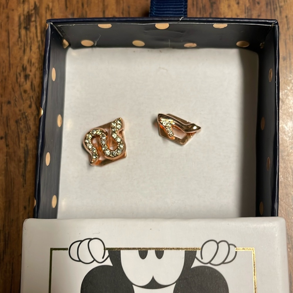 Keep collective rose gold charm lot snake shoe stiletto